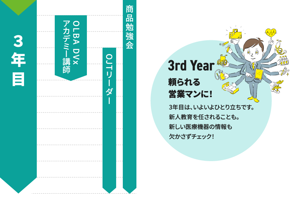 3年目
